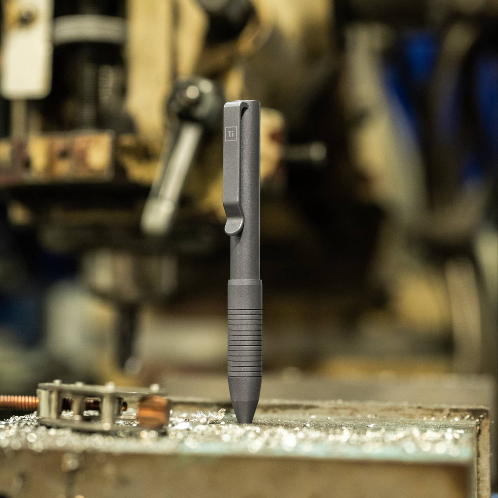 USA Ti Pocket Pro Compact Titanium Pen with a Sleek Design for Everyday Use