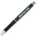 A green Xpress Zeiss pen by PensXpress, featuring a metallic tip and clip, black grip section, and white AMG logo on the barrel¡ªideal for customizable or promotional pens.